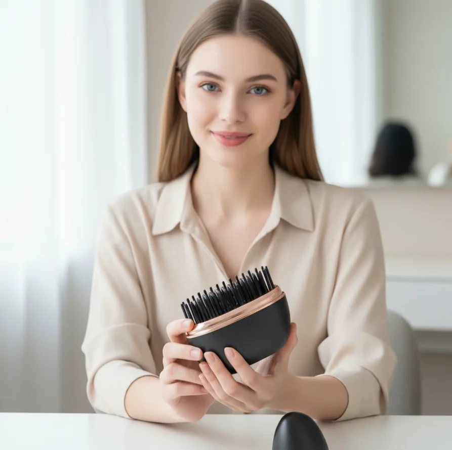 

Беспроводная расческа для зарядки от аккумулятора, профессиональный инструмент для выпрямления и укладки волос, для домашнего использования, для длинных волос, прибор для придания объема