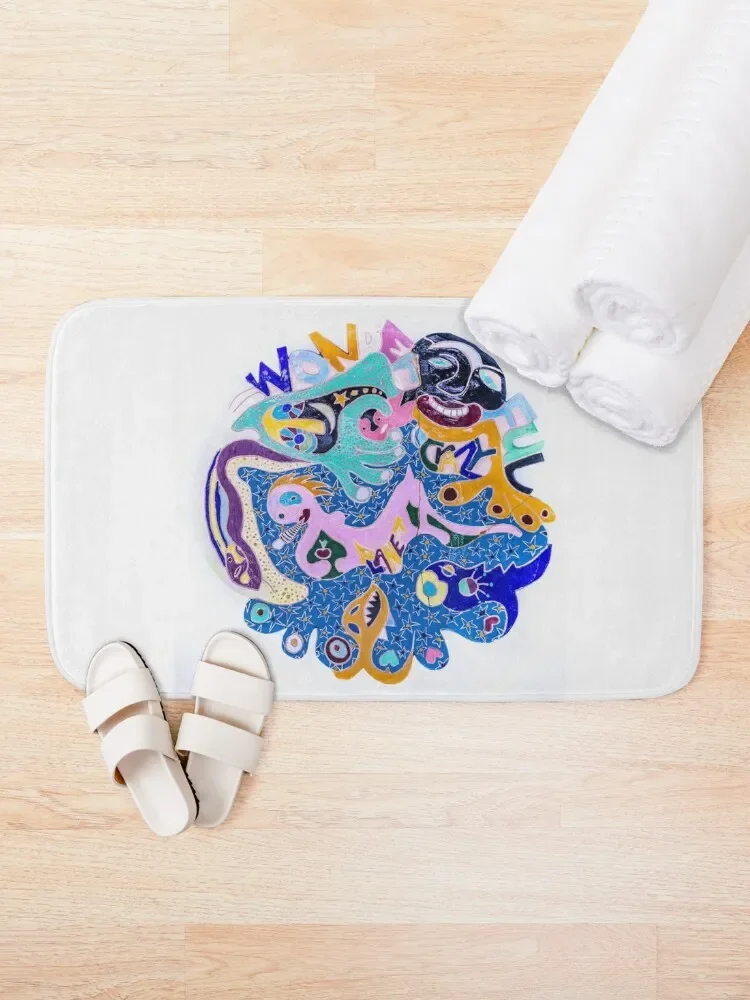 Wonderful Crazy Planet Bath Mat Bath Accessories Bathroom Accessories Sets Mat