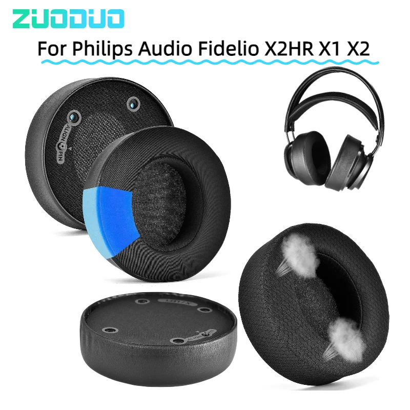 

Replacement Earpads Fits ok For Philips Audio Fidelio X2HR X1 X2 Headphone Ear Pads/Earpads Ear Cushions