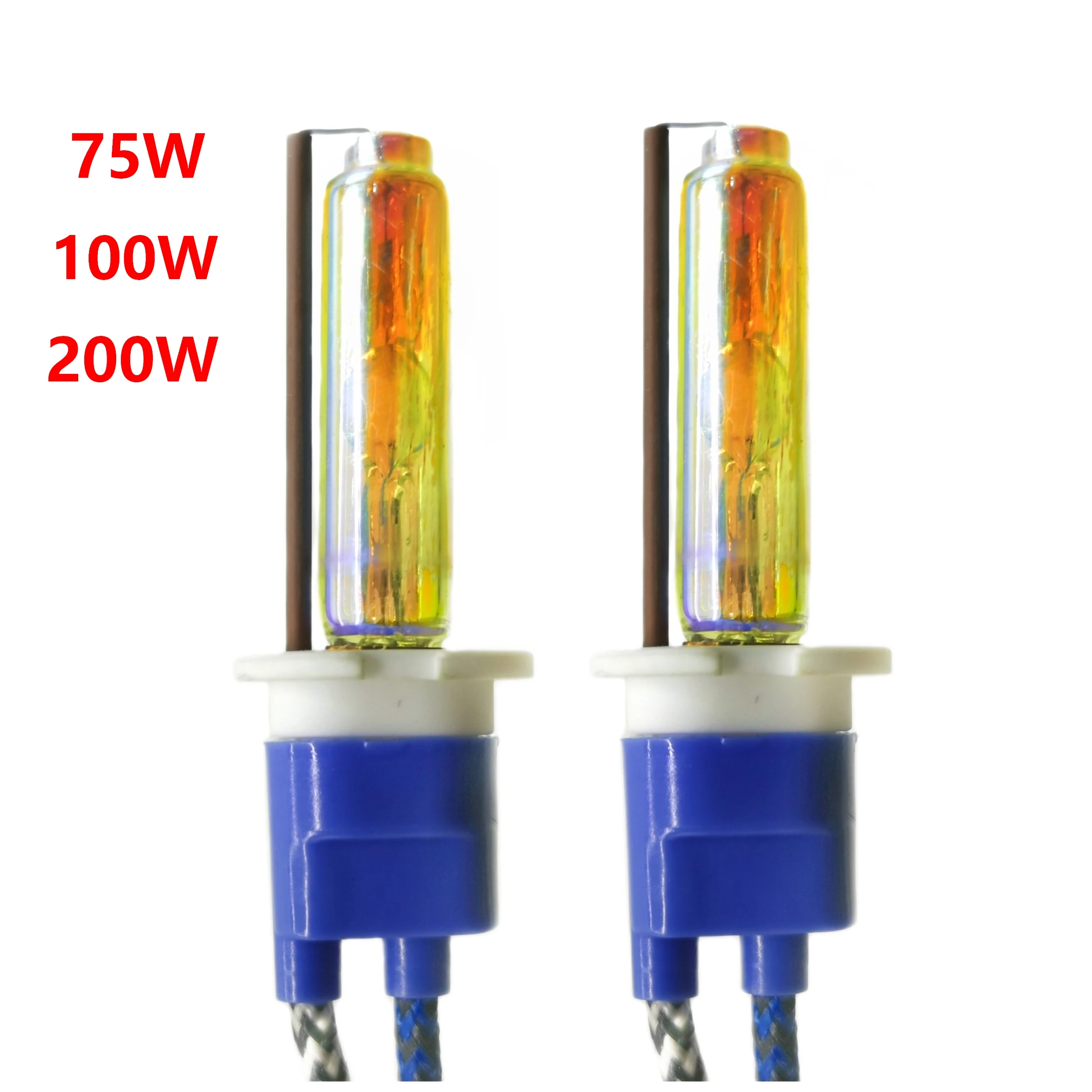 

2PCS 3000k H1 H3 H7 H11 12V Premium 200W Xenon Bulbs 8500LM 9005 9006 D2H Superbright 12v24v Truck Heavy Duty Headlights HID