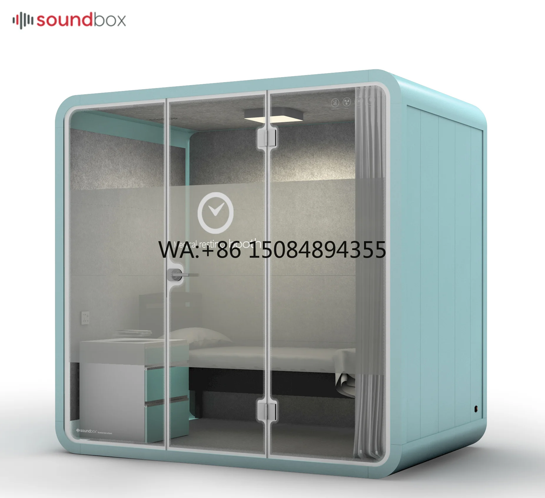 Silence Medical Booth Portable Soundproof Booth for Hospital