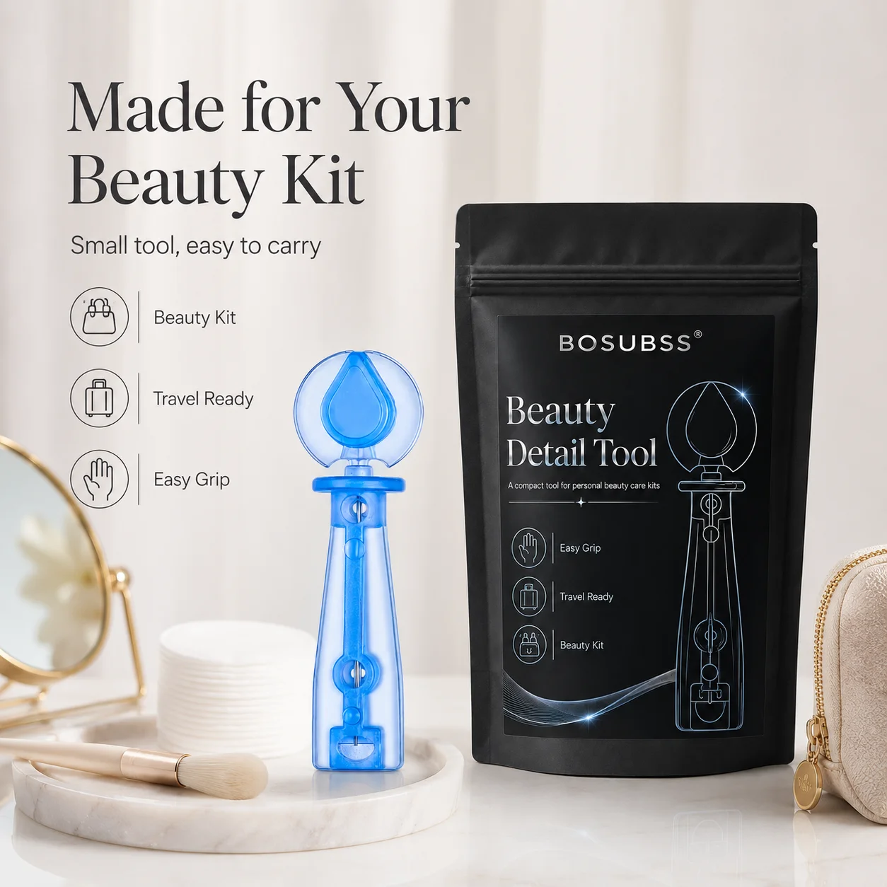 50PCS Beauty Detail Tool Compact Precision Personal Care Tool For Travel Beauty Kit And Daily Use view 4