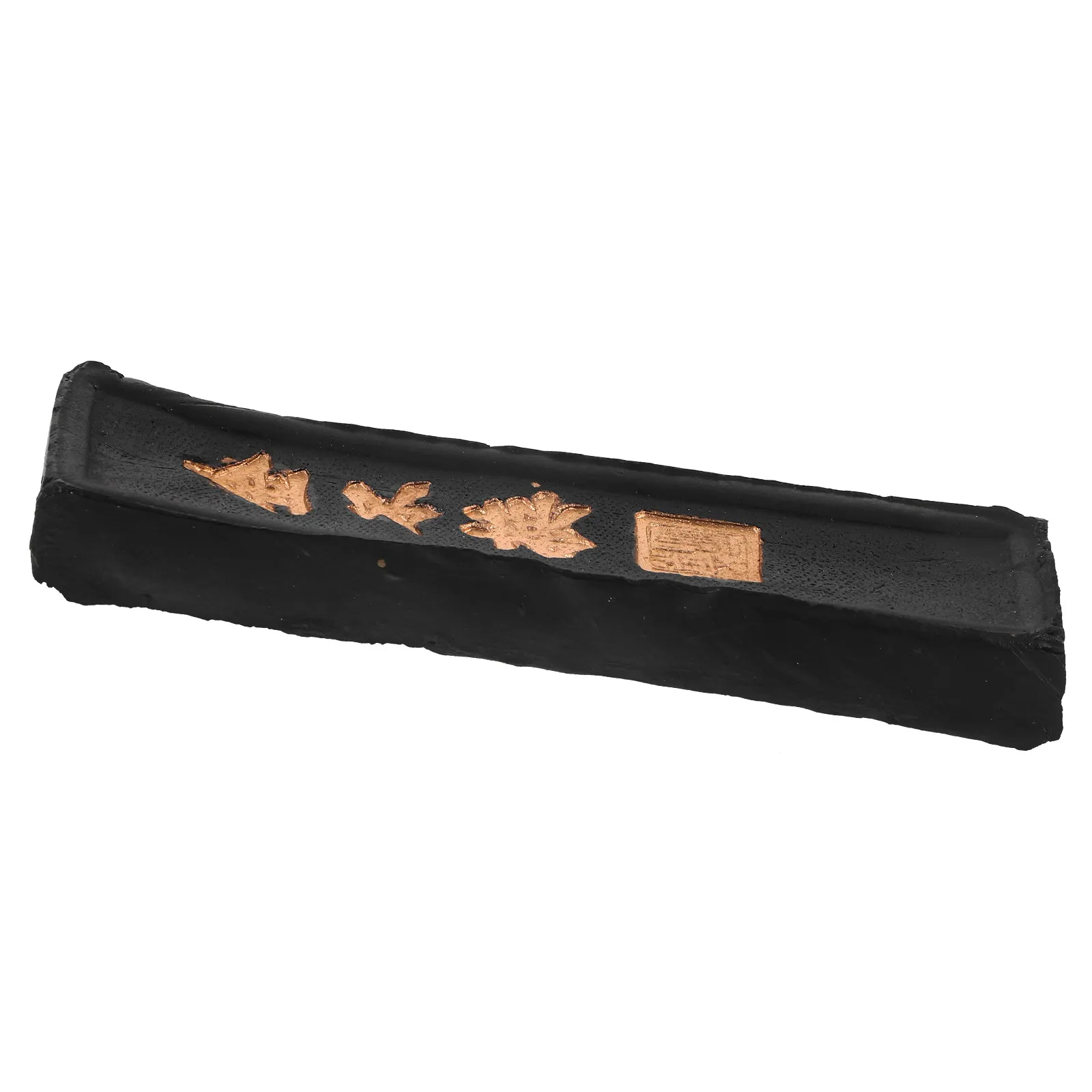 Bâton d'encre doré non échangé, bloc d'encre traditionnel fait main de qualité supérieure pour la pratique de la calligraphie, la peinture, pour débutants, étudiants, artistes