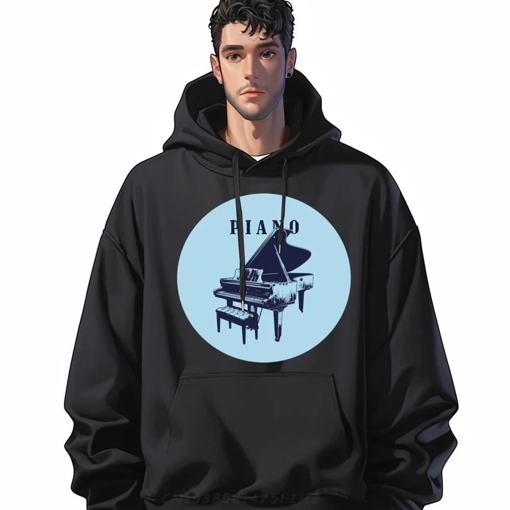 

Piano Instrument With Speech For Classic Music Lovers Oversized Hoodie Men Mans Breathable New In Tops & Tees Letter