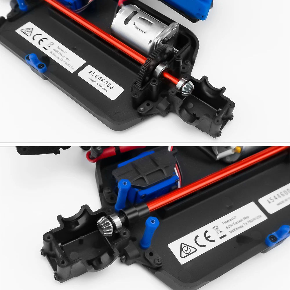 AXSPEED Aluminum Alloy Hex Adapters / Centra Drive Shaft / Front Rear Shock Mount for 1/18 Traxxas Latrax Teton RC Car Parts