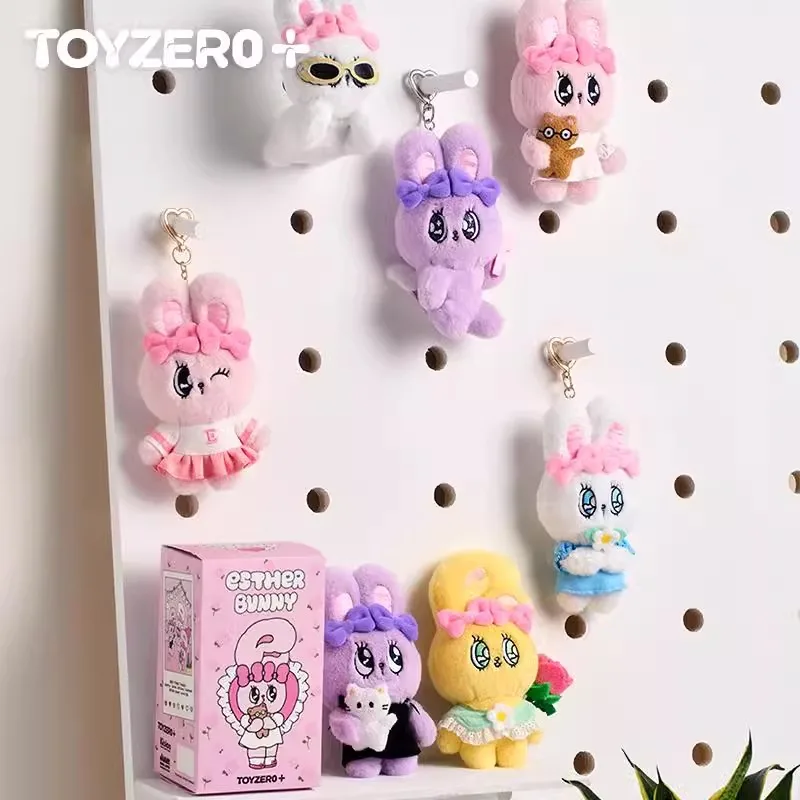 Original Toyzero Esther Bunny Sweet Date Series Plush Pendant Blind Box Cute Doll Trency Toys Anime Figure Ornament Girl Gift