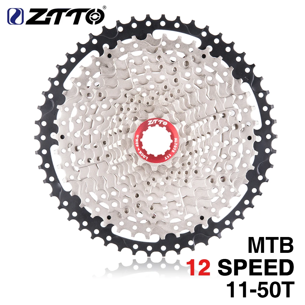 ZTTO 12 Speed 11-50T HG Groupset Kit 1x12 Shifter Derailleur Chain and 170mm Crankset for Mountain Bikes Bicycle Freewheel
