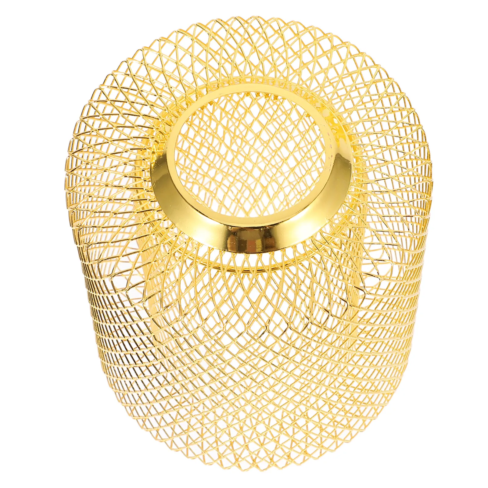 

Exquisite Iron Wire Lampshade Double Layer Vintage Style Hanging Light Shade for Home Office Restaurant Decor Lamp Shade Cover