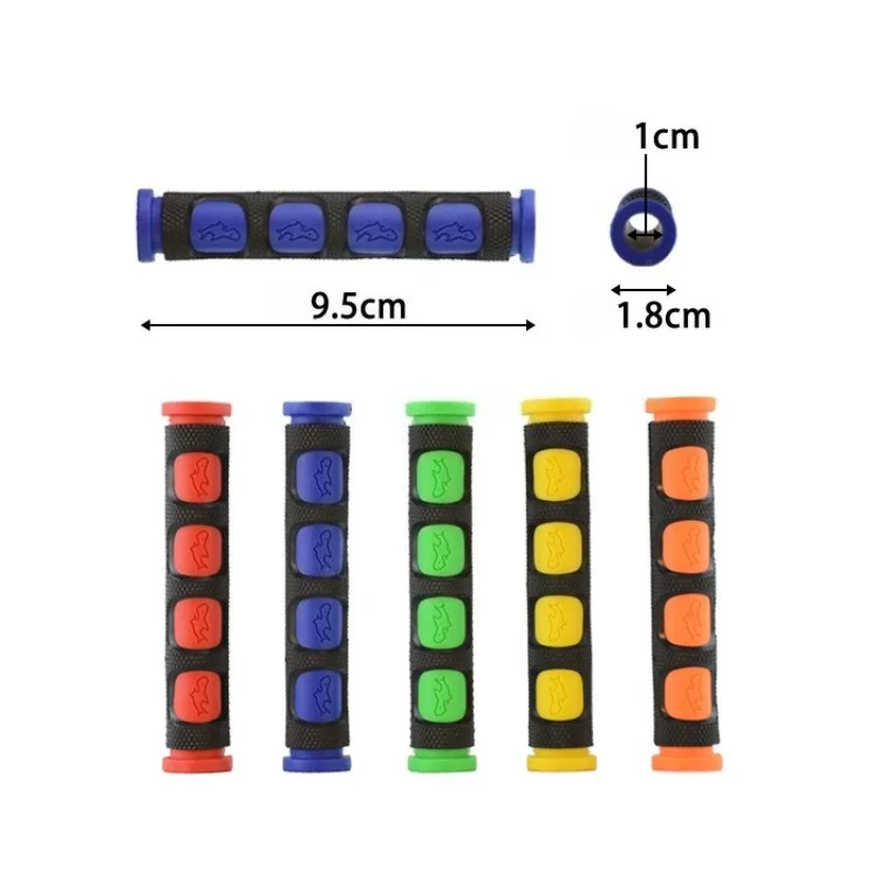 Soft Anti-Slip Motorcycle Brake Handle Bar Silicone Sleeve Motorcycle Bicycle Protection Cover Protective Handlebar Accessories
