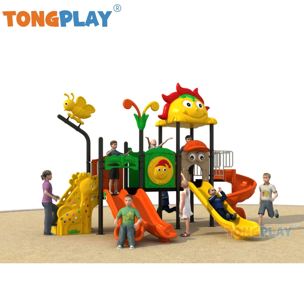 

Medium fantasy castle series Factory Tong play direct sales plastic kids park lawn slide equipment children's outdoor playground