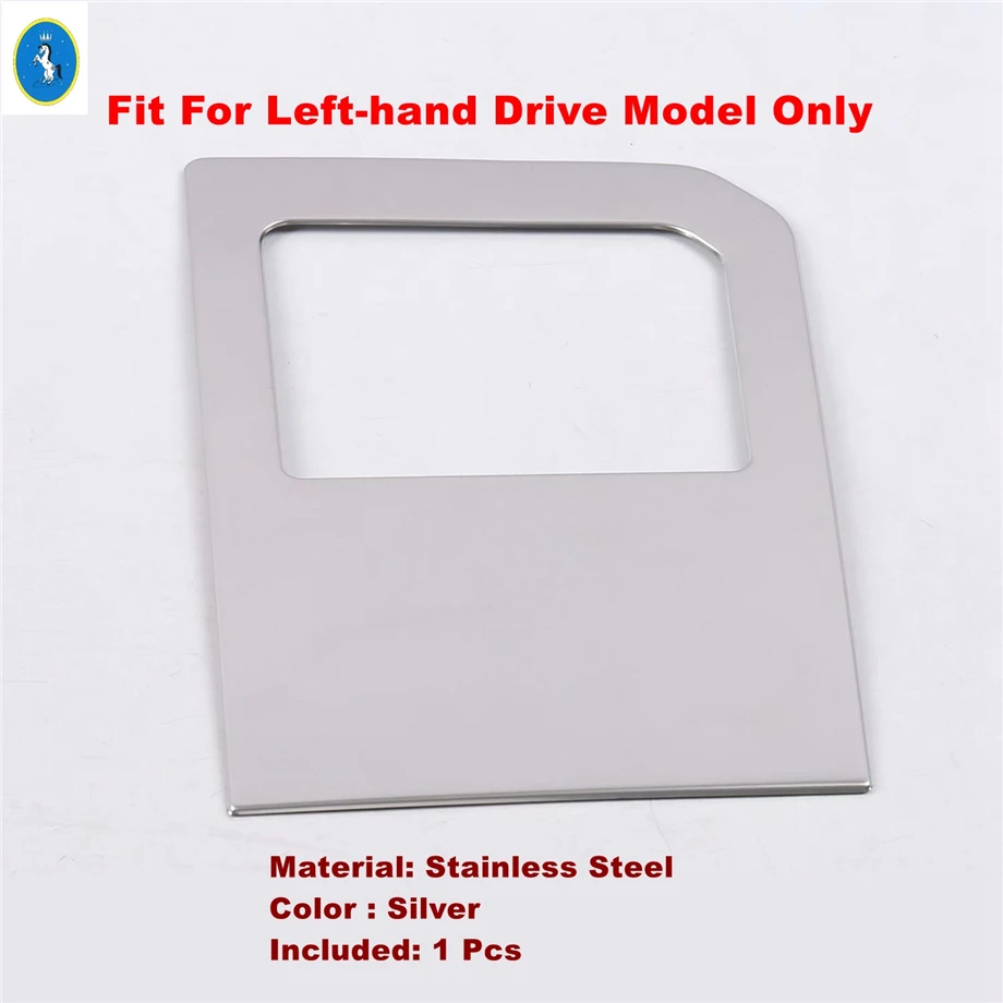 

Stainless Reading Lamps / Air AC Outlet Vent / Center Control Panel Cover Trim For Haval F7 F7X 2018 - 2021 Silver Accessories
