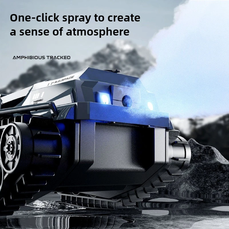 Cool Stuff jouet réservoir drôle cadeau-Kawai amphibie 4WD Rc modèle de réservoir, escalade voitures Rc tout-terrain, châssis Robot camion Rc, jouets pour enfants