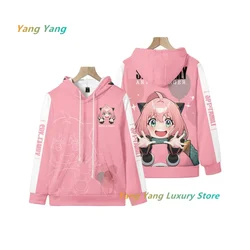 3D Teens Boys Girls Cartoon Harajuku Hoodie ChristmasJapan Anime Spy X Family Anya Forger Cosplay Men Hoodies Sweatshirt Top