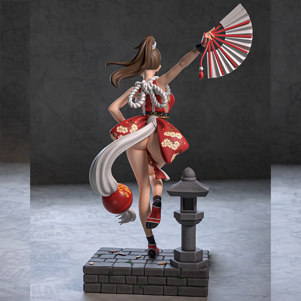 1:24 벨 파이터 섹시 레이디 NSFW 인형 3D 프린팅 모델 레진 미도색 피규어 모델 키트 차고 Gk 키트 조립식 DIY 장난감