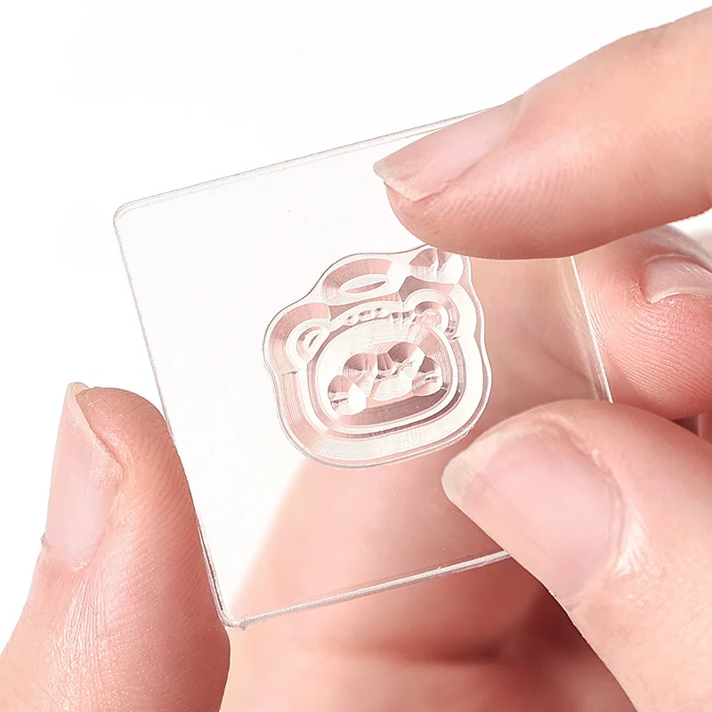 لطيف سيليكون طوابع مجموعة الحلوى الحيوان الحلوى لعوب الاطفال بخط اليد الأختام ختم سكرابوكينغ DIY بها بنفسك ديكور Stamps للمجلات