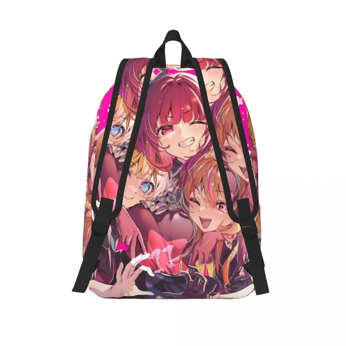 حقيبة ظهر B-komachi للأولاد والبنات والأطفال حقيبة كتب مدرسية Oshi No Ko Daypack حقيبة رياض الأطفال لمرحلة ما قبل المدرسة للسفر #3