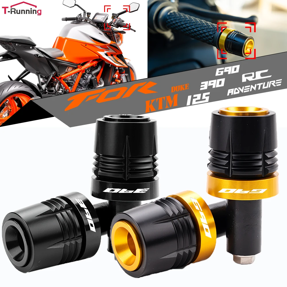 

For KTM DUKE 125 390 200 790 690 RC DUKE 390 DUKE 125 390 Adventure Accessoires Motorfiets Stuur Grip Handle Bar cap End Plug