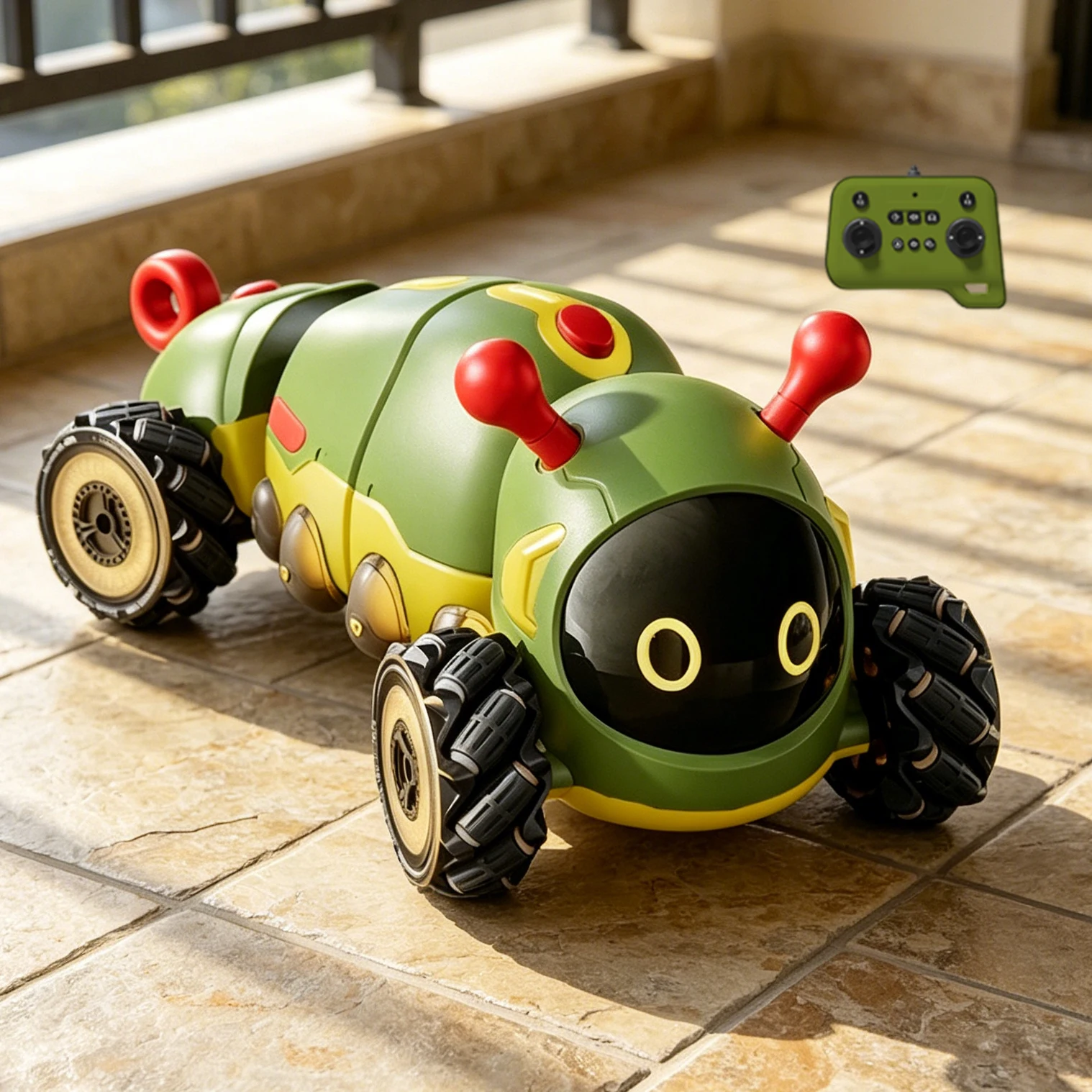 

RC Insect Car Intelligent Remote Control Stunt Car with Spray 360 Rotation Radio Control Electric Animal Kid Birthday Gifts