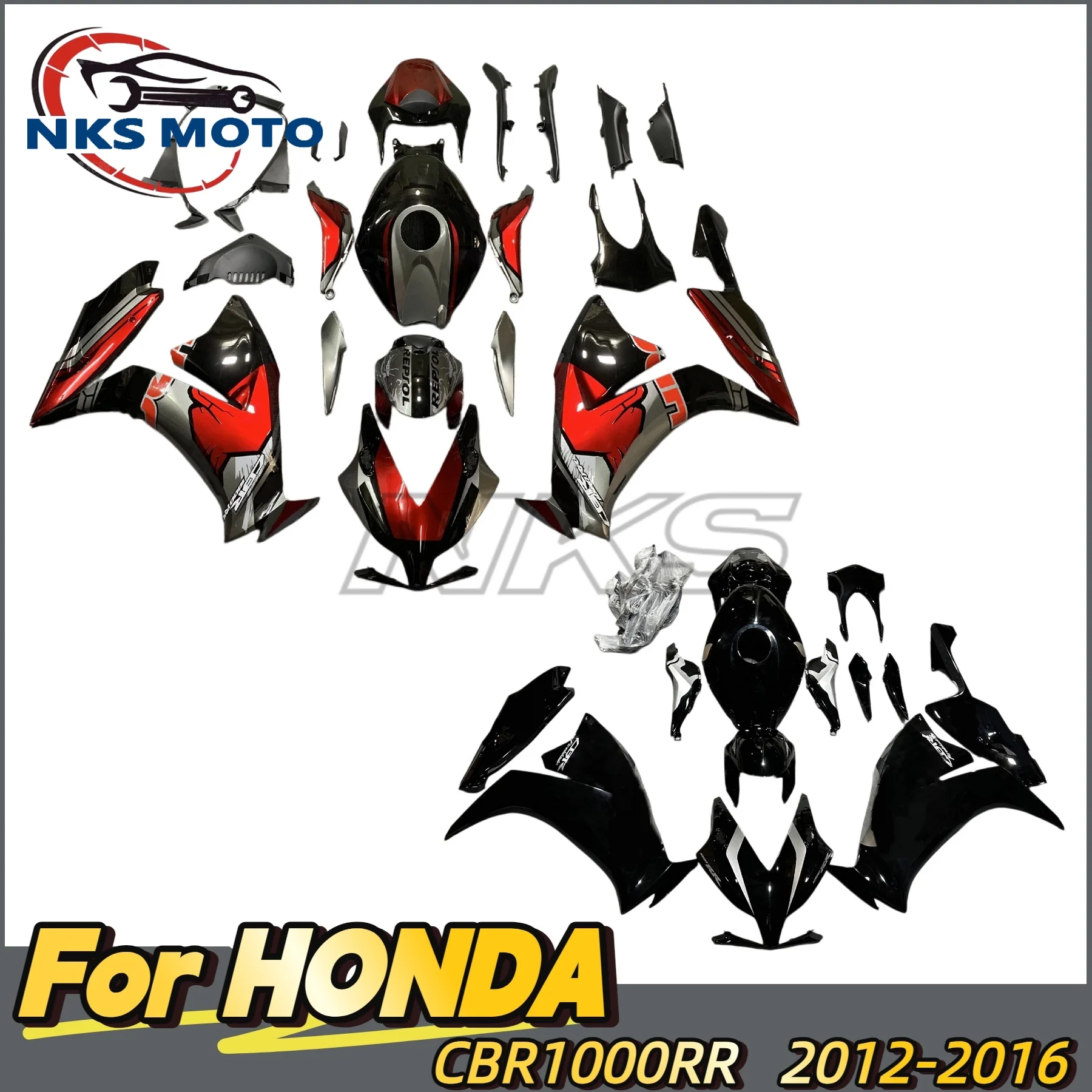 

For HONDA Motorcycle CBR1000RR 2012 2013 2014 2015 2016 ABS Bodywork Full Fairings Kit CBR1000 RR 12 13 14 15 16 Shell Fairing