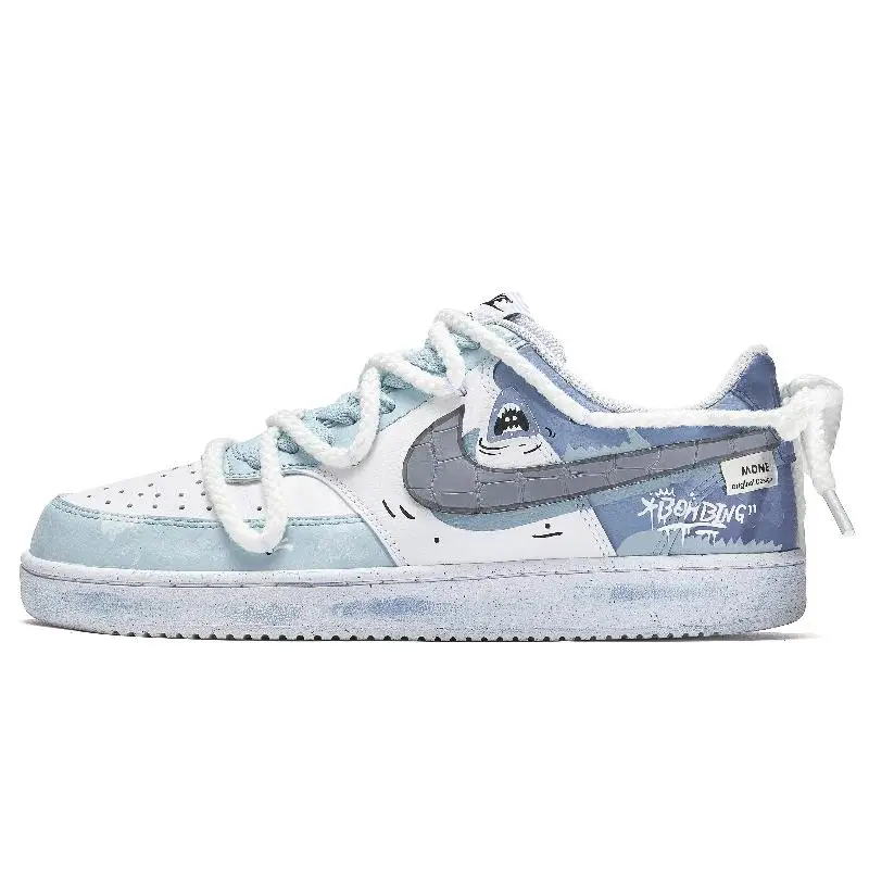 

【Customize】Nike Court Vision 1 Skateboarding Shoes Men Sneakers shoes DH2987-101