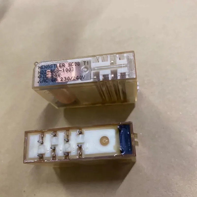 （Second-hand）1pcs/lot 100% original genuine relay:HDZ-468-1003 DC24V Elevator gold-plated safety relay