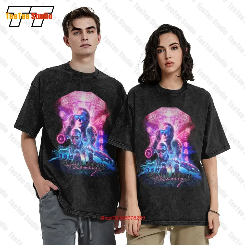 Muse Simulation Theory, Rock Band Muse  Oversized T-Shirt TEPV