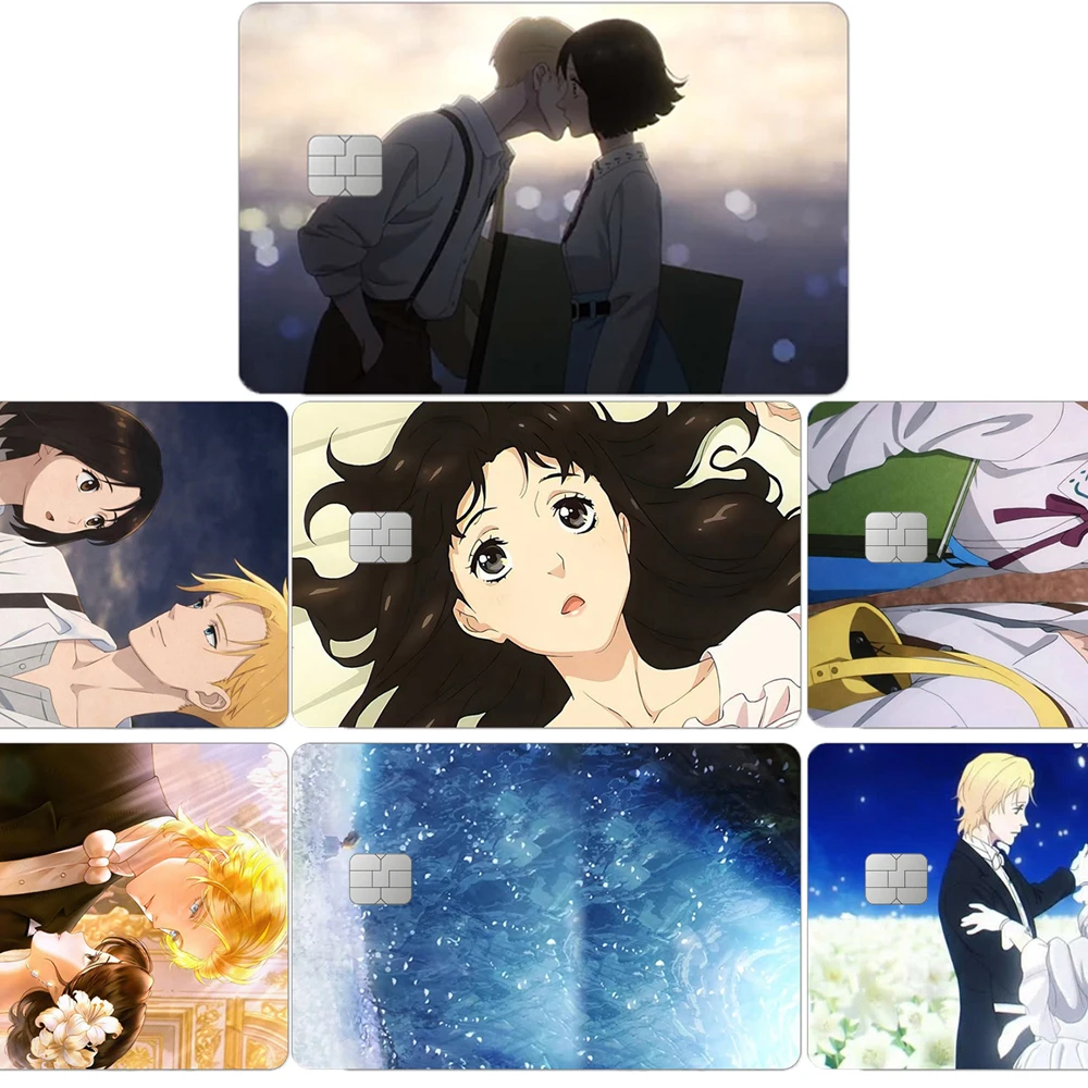 

Love Through A Prism Card Sticker Laser Student Cartoon Lili Kit Church Bank Card Skin Decal Manga Patch Cover Anime Fans Gift