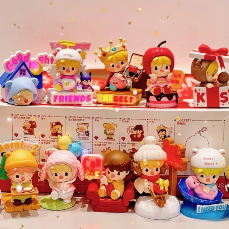 

New Genuine Sweet Bean The Language Of Love Series Blind Box Lovely Trendy Toys Models Sweet Bean Mystery Box Customized Gifts