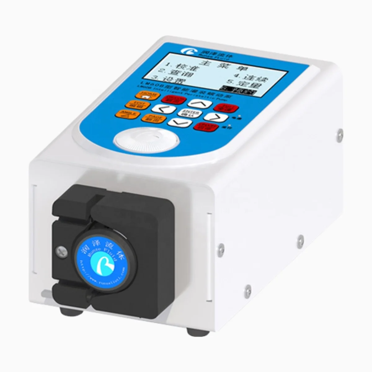 LM60B Precision Peristaltic Pump Stepper Motor Drive For Laboratory Filling With ±0.1rpm Accuracy