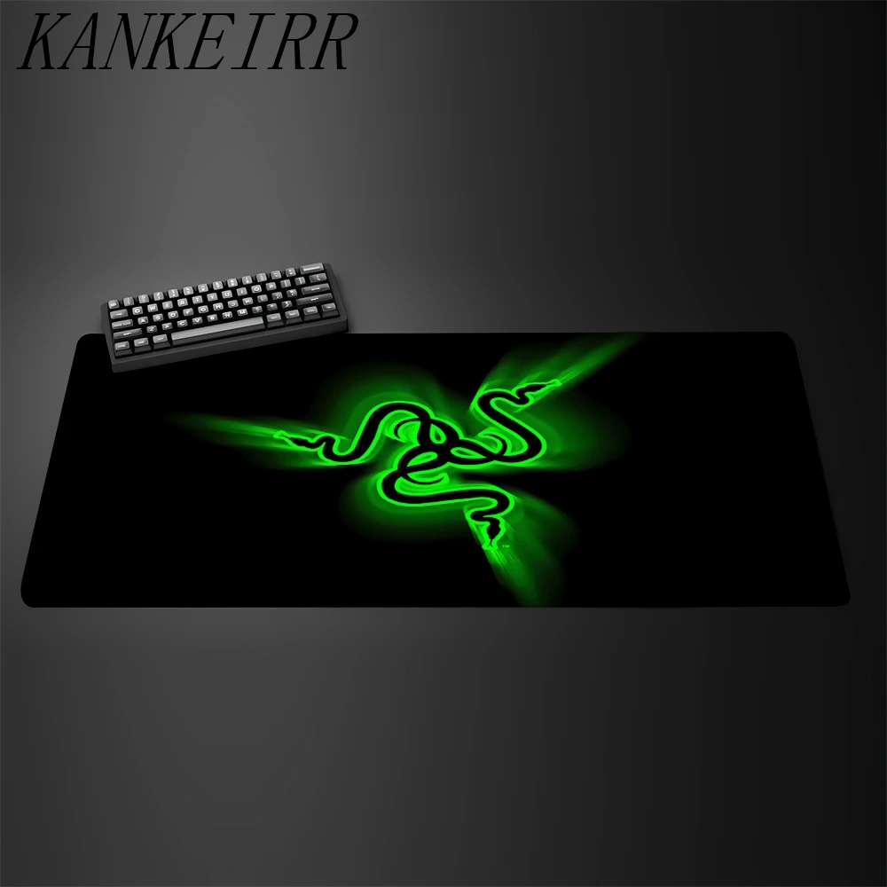 Razer Mouse Comics Pad 90x40 سم Kawaii Desk Mat Xxl Pc Gamer كمبيوتر ألعاب مكاتب لوحة المفاتيح لوحة المفاتيح