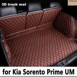 Trunk Mats For Kia Sorento Prime UM 5 Seats 2015 2016 2017 2018 2019 Carpets Automobile Accessories Car-styling Car Cargo Liner