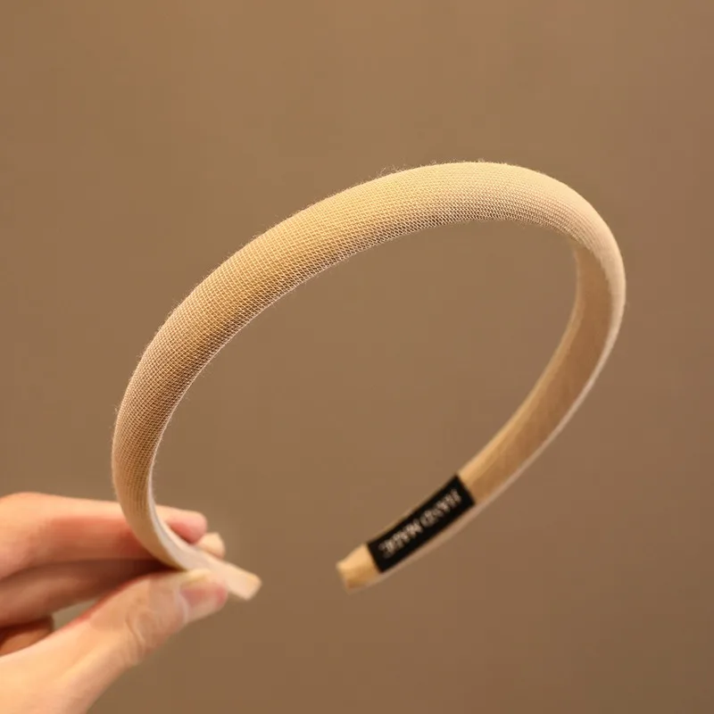 2026 Neue Klassische Einfache Stirnbänder für Kinder, Mädchen Elastische Modische Einfarbige Haarreifen, Kinder-Haaraccessoires – Detail 12