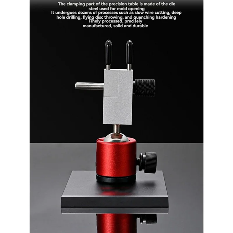 

AT02-Высокоточные разделенные настольные тиски, держатель инструмента для изготовления моделей, универсальные прецизионные тиски