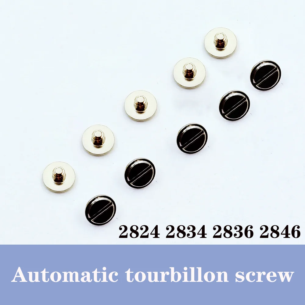 

10PCS Automatic Hammer Screw Watch Accessories Suitable for 2824 2834 2836 2846 Mechanical Movement Automatic Tuo Screw