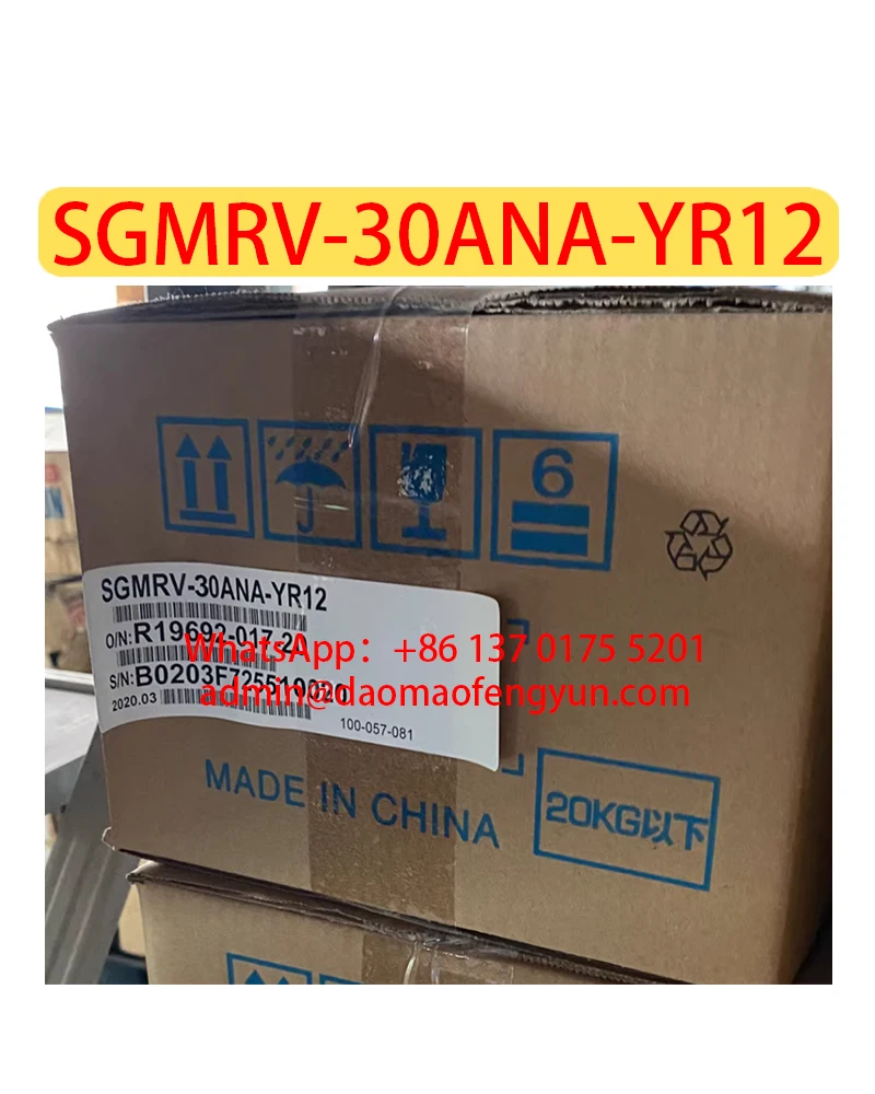 

SGMRV-30ANA-YR12 Совершенно новый серводвигатель SGMRV 30ANA YR12, в наличии