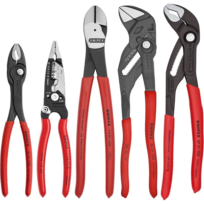 Tools 9K 00 80 150 US 5 Pc Core Pliers Set in Tool Roll