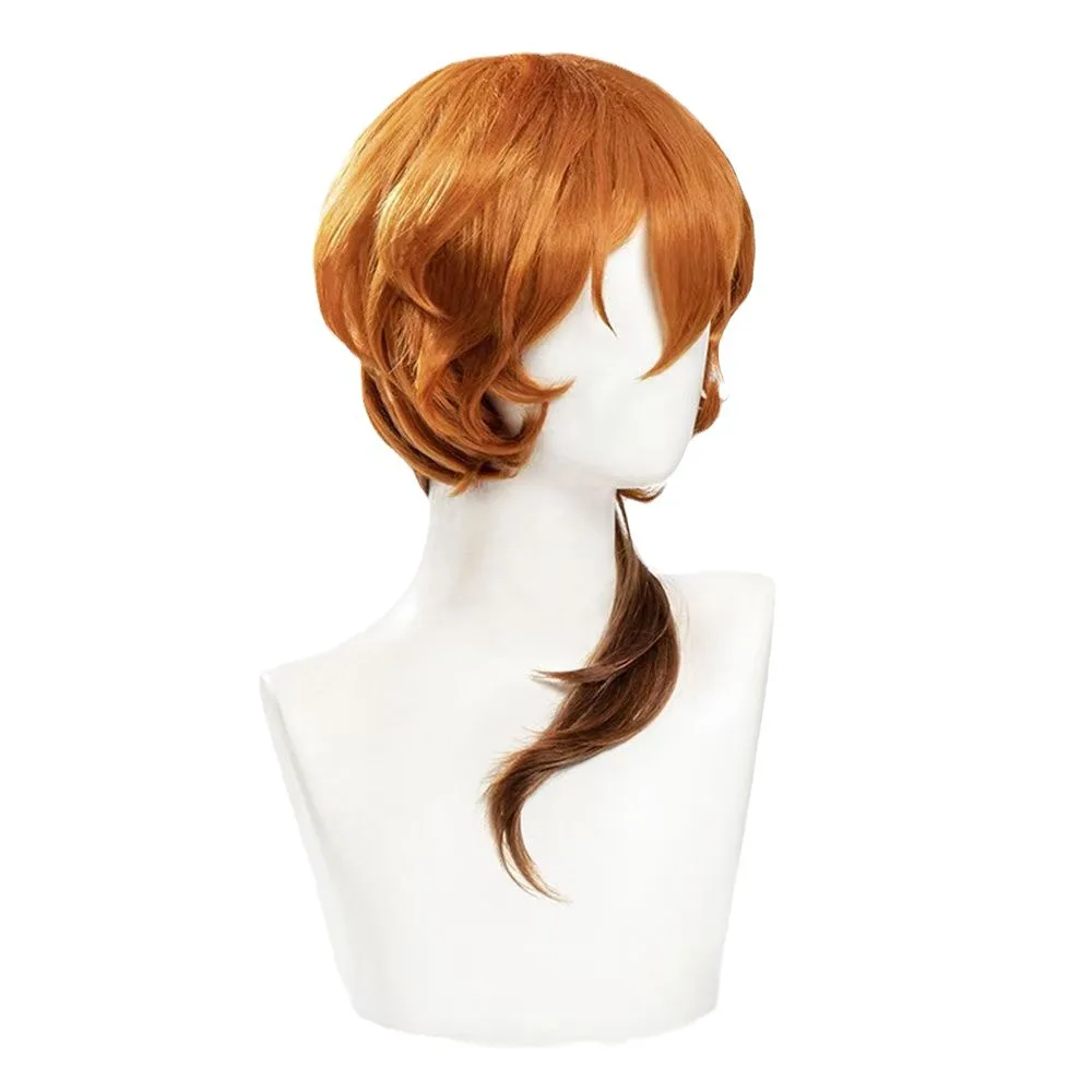 

Halloween Nakahara Chuuya Cosplay Costume And Wigs Bungo StrayDogs Beast Unisex Anime Uniform Set Comic-con Cosplayer Costumes