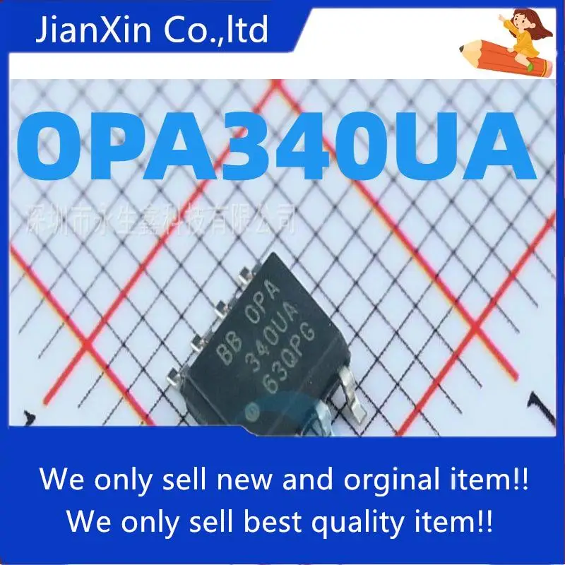 20pcs 100% orginal new OPA340UA OPA340U OPA340 340UA SOP-8 SMD