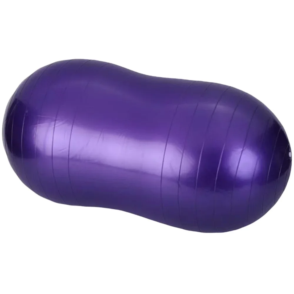 

45x90 Cm PVC Thicken Explosion-Proof Yoga Peanut Ball Fitness Capsule Balls for Weight Loss Sports Exercise Wholesale 900g