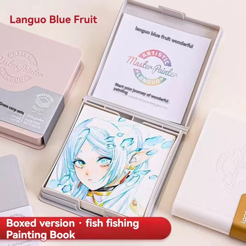 1PC Moyu Portable Tearable Notebook Thick and Ink-proof Drawing Notebook Acrylic and Watercolor Painting Notebook
