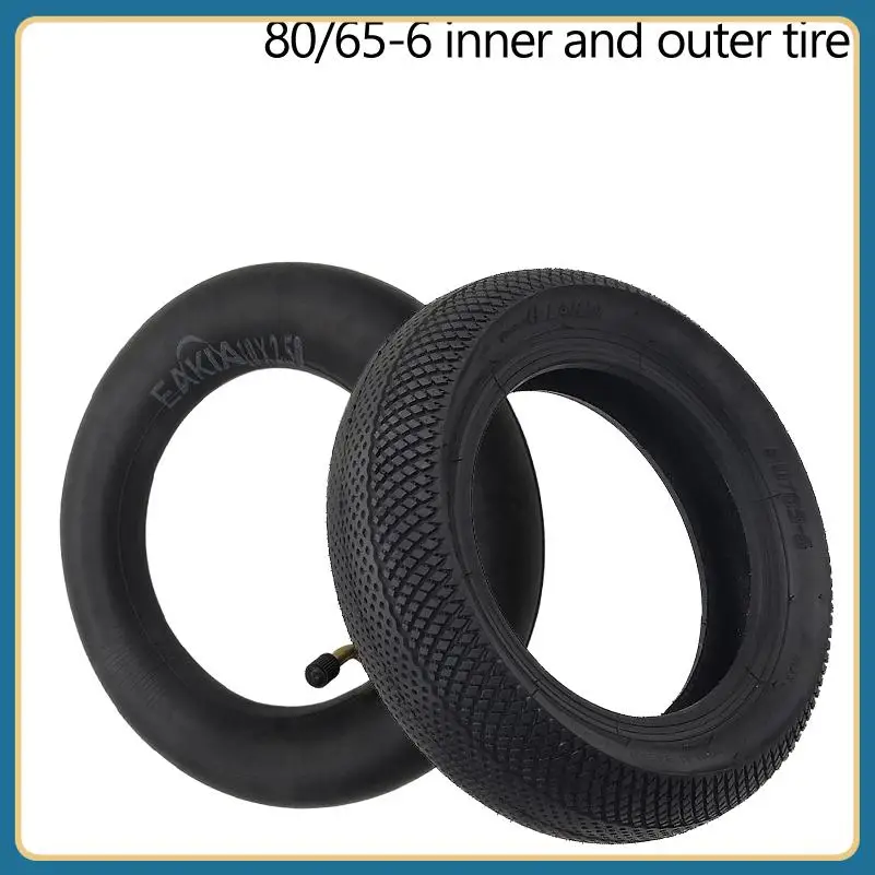 Pneu gonflable extérieur 80/65-6 pouces pour Inokim Kugoo M4 G1 Dualtron VICTOR EAGLE Speedway 4 Zero 10X