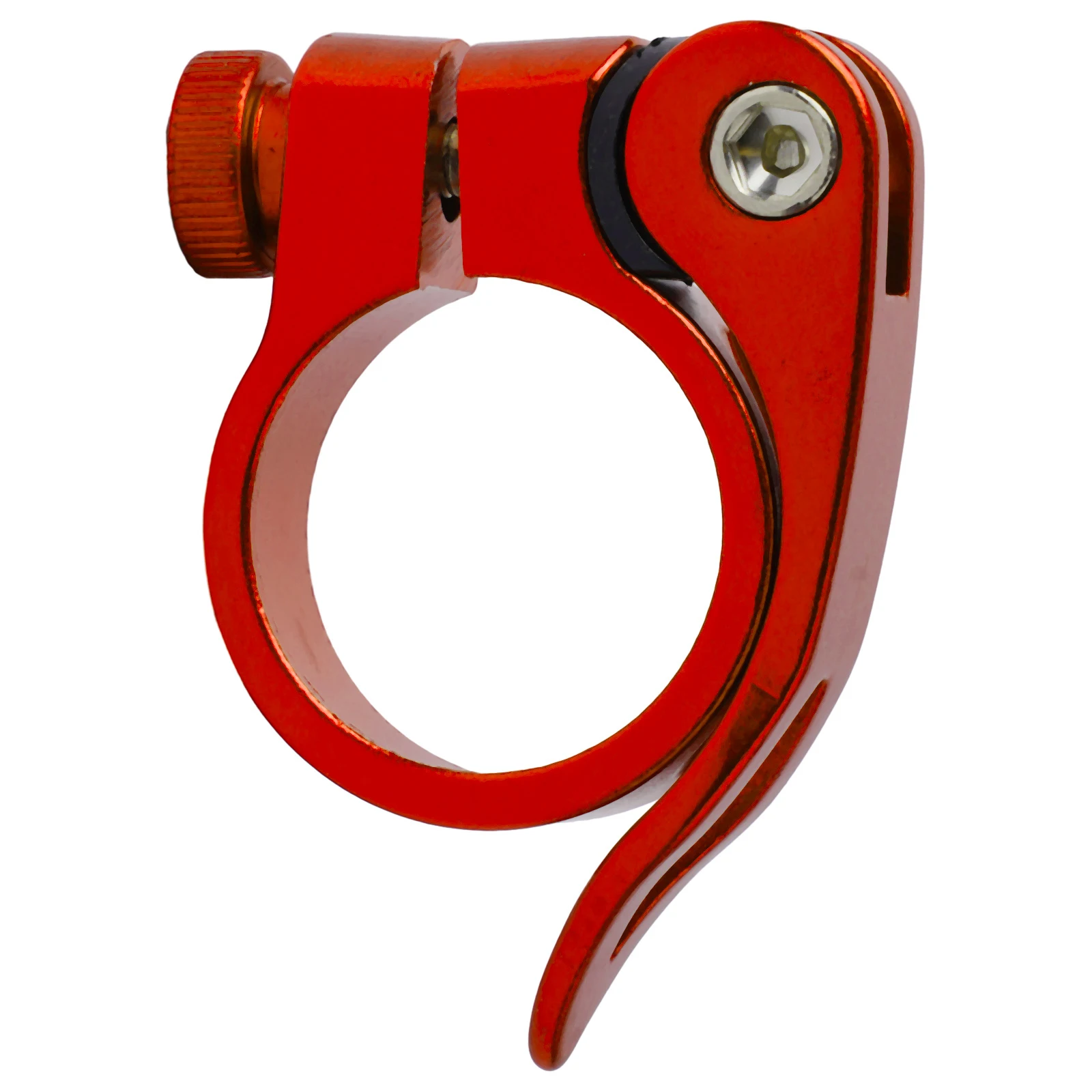 FOR Saddle Pipe Clamp Bicycle Seat Pipe Clamp 31.8MM 34.9mm 6061 Aluminum Bike Colorful Cycling 15 Degrees 1PC