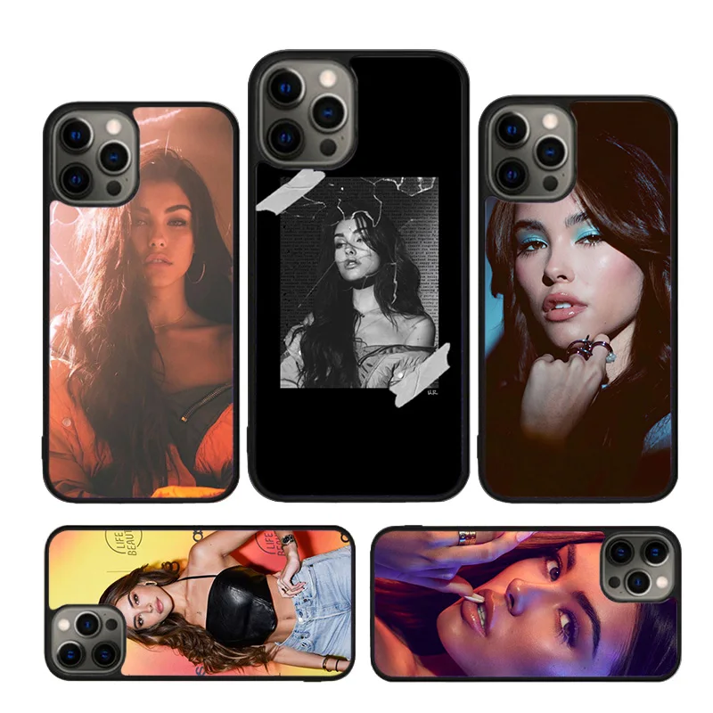 Madison Beer Phone Case For iPhone 16 15 14 X XR XS 11 12 mini 13 Pro MAX Plus cover shell coque