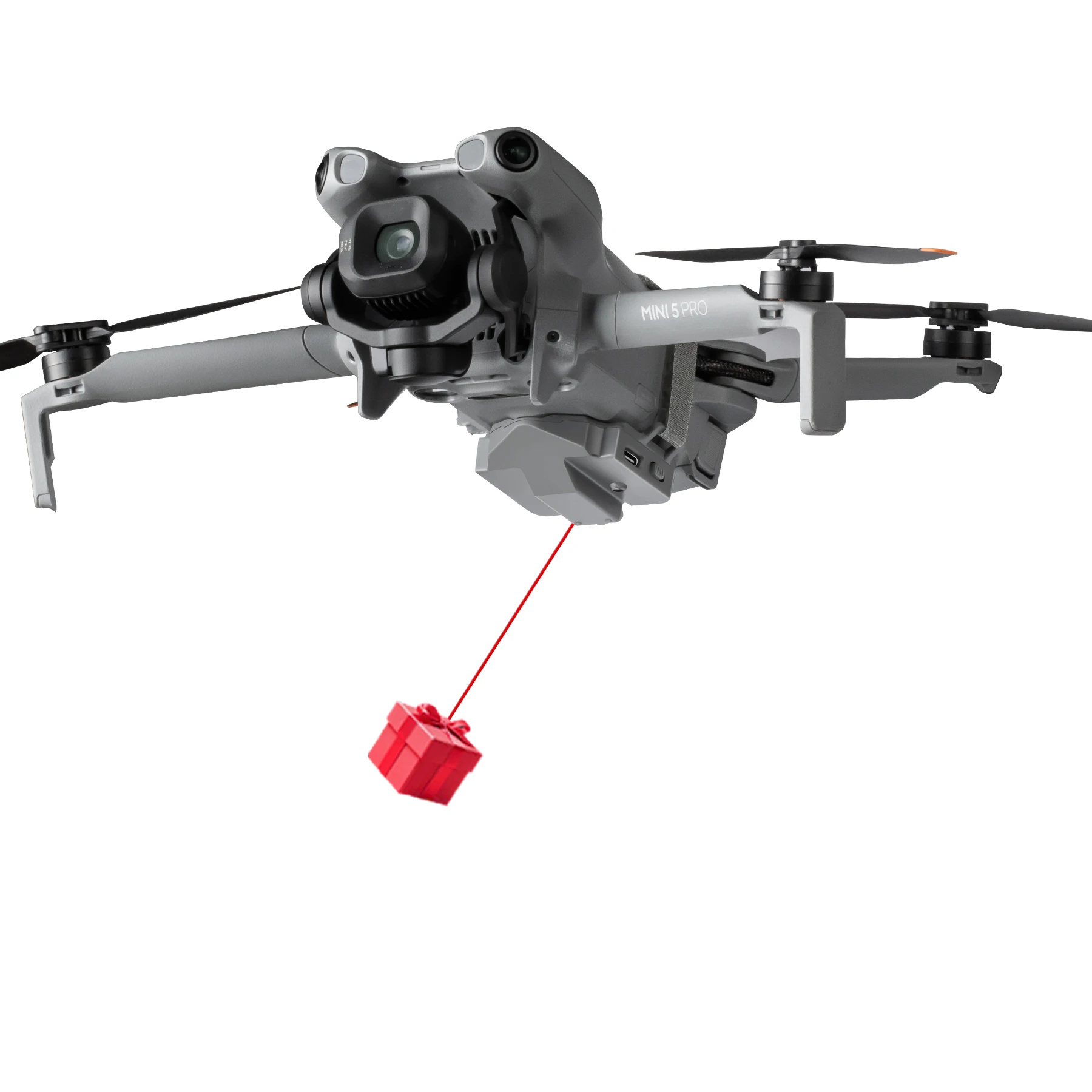 dji-mini-5-4-proドローン用リリース＆ドロップデバイスシステム、ドロッパーフィッシングフック、ドロップキット、ペイロードデリバリーエアドロップアクセサリー