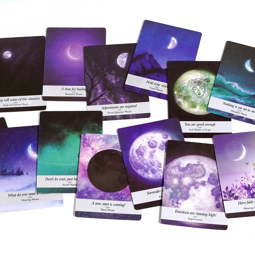 Moonology Oracle CardsA 44 Card Moon Astrology Oracle Tarot DECK