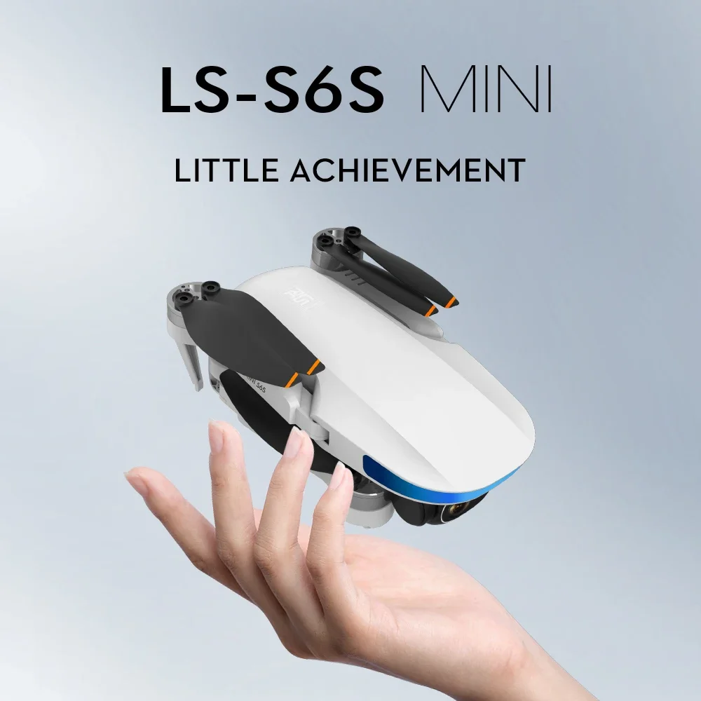 

S6S GPS mini drone 4K HD dual camera aerial drone 5G WIFI optical flow obstacle avoidance brushless motor foldable quadcopter
