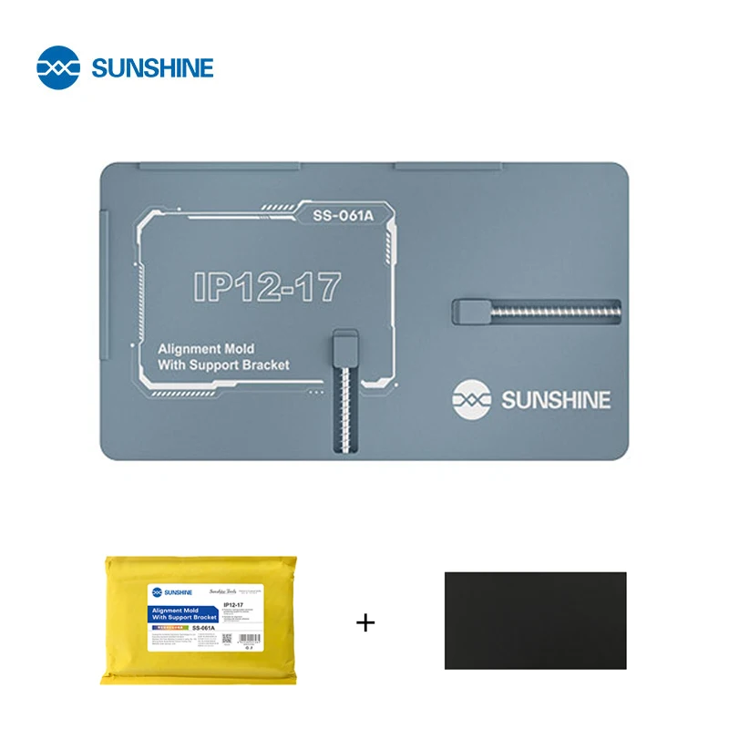 

Пружинная автоматическая позиционирующая подставка для ламинирования SUNSHINE SS-061A, подходит для серии iPhone 12-17, устойчивая и без вибраций.