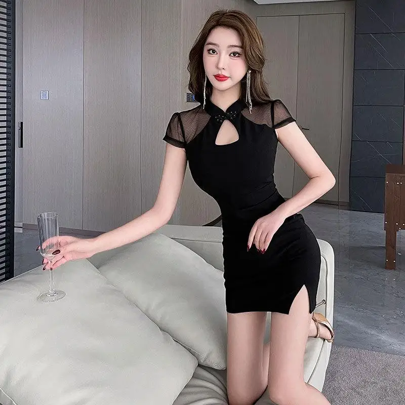 New Ladies' Workwear Set Hotel Waiter Beauty Salon Spa Massage Nail Salon Sexy Sauna Technician Front Desk Sexy Dress
