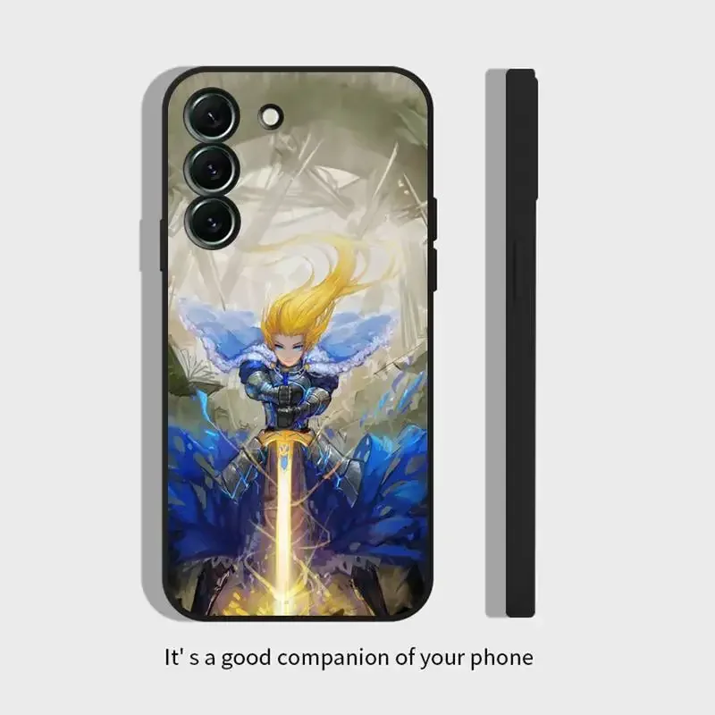 F-Fate Grand Order Phone Case For Samsung Galaxy S 23 22 21 20 10 e 9 8 7 6 5G plus edge ultra lite Black Soft Silicone Cover