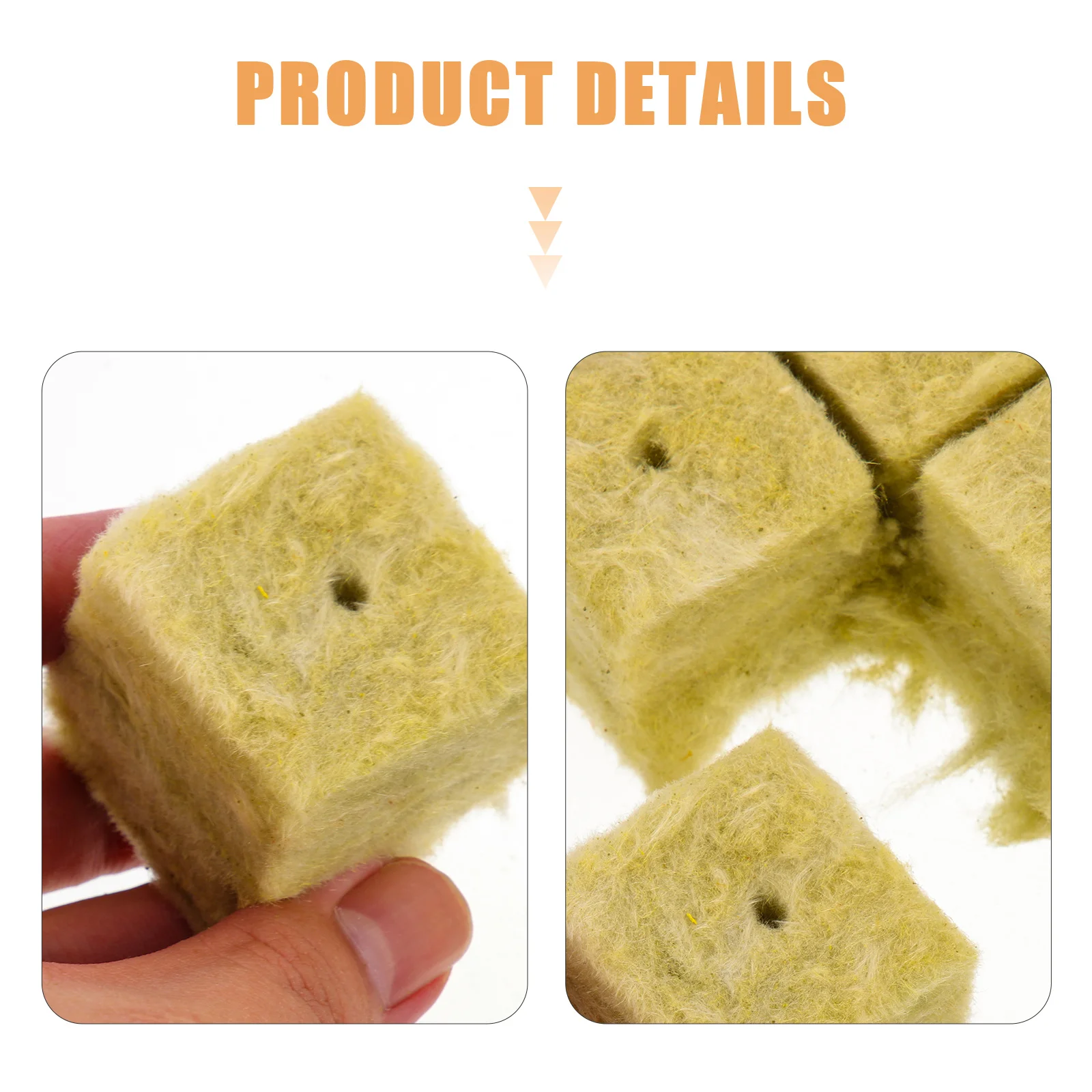 

49pcs Seedling Substrate Soilless Cultivation Blocks Grow Starter Plugs For Garden Planting Supplies Nutrient Block